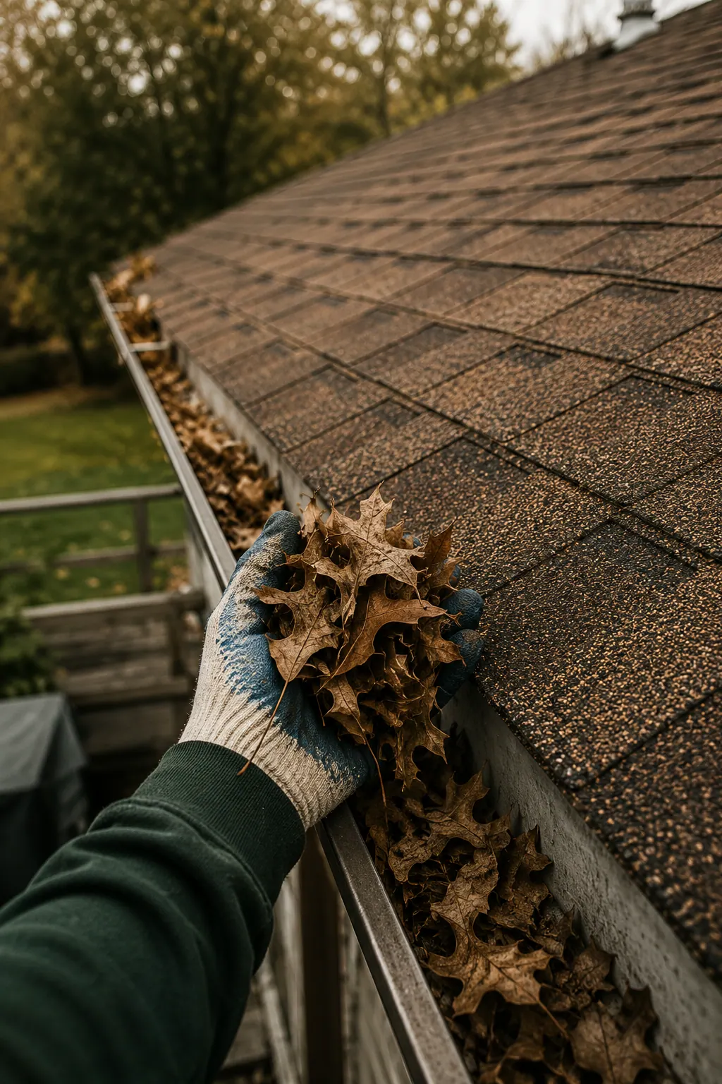 Residential gutter cleaning in Kamloops BC