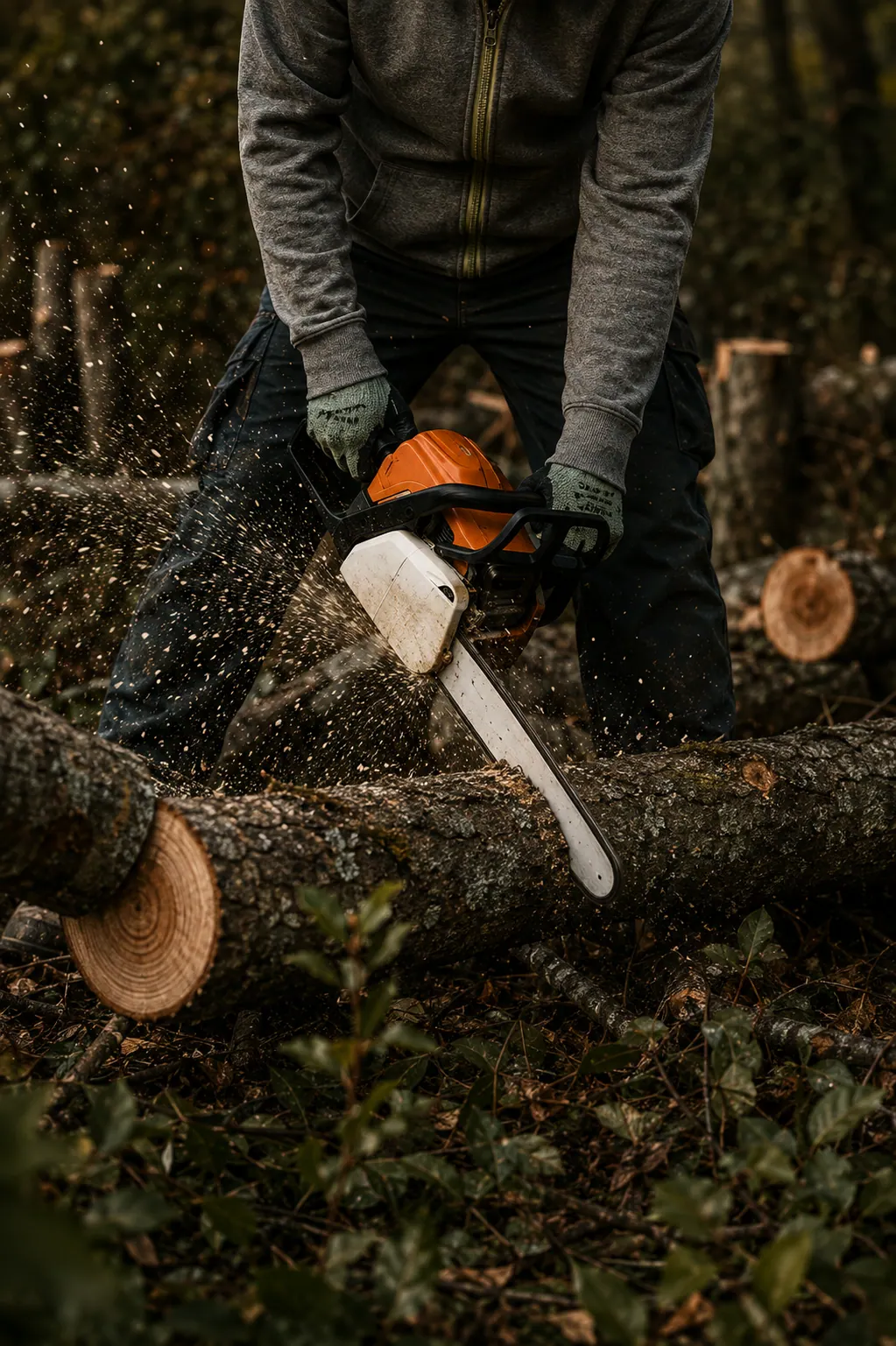 Small tree removal service in Kamloops BC
